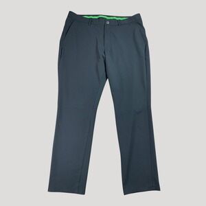 Bonobos Highland Tour Golf Pants Mens 38x32 Black Performance Stretch Athletic